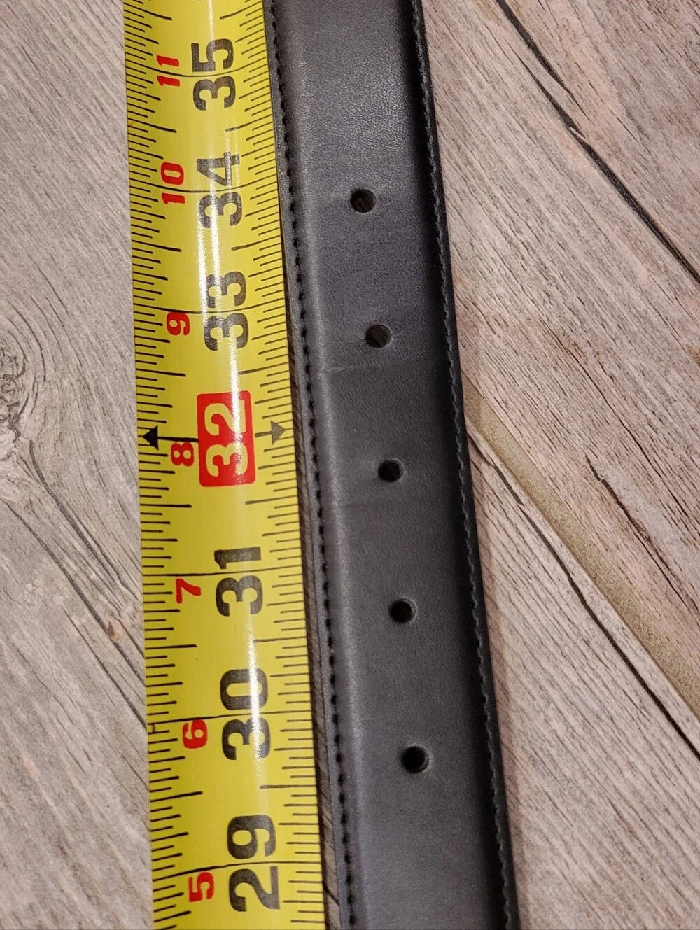 Two Nordstrom Leather Belt 32 (Back and Brown)